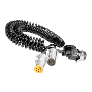 Câbles électriques flexibles ABS 7 broches de haute qualité, <span class=keywords><strong>câble</strong></span> de <span class=keywords><strong>remorque</strong></span> à 7 conducteurs avec fiches - Product Image 3