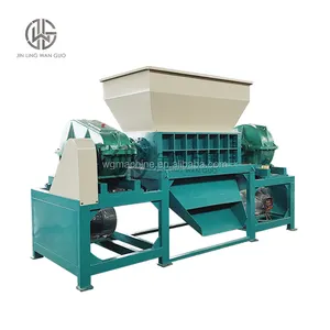 Recycle Afval Papier Shredder Machine Dubbele As Hout Pallet Bamboe Shredder Machine Gemaakt In China