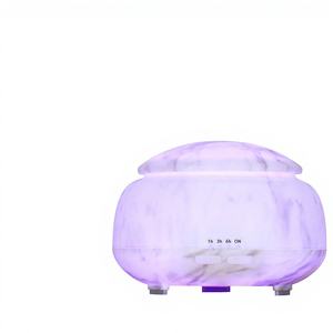 Diffuseur d'arômes créatif à motif marbre, 300 ml, humidificateur ultrasonique avec lumière pour la maison et la voiture - Product Image 2