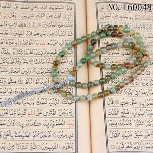 Nuevo diseño, 99 cuentas de ágata, tasbih musulmán, collar islámico, cuentas de oración, otros accesorios étnicos - Product Image 2