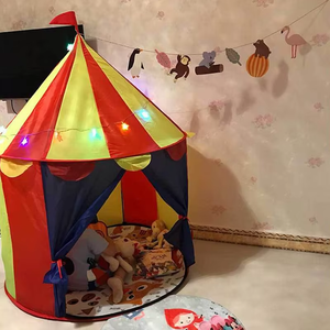 Tente tipi pop-up pour enfants et bébés - Jouet de sport en polyester, petite salle de jeux extérieure - Product Image 4