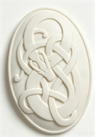 Broche tortue en acier inoxydable à motif serpent entrelacé, style médiéval viking, attache de châle, bijou