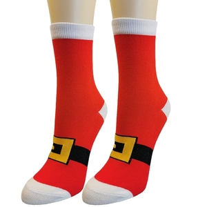 Calcetines Navideños para Mujer, Forrados de Felpa, Calcetines Cálidos de Invierno, Calcetines Cómodos y Suaves para las Fiestas con Diseños Lindos - Product Image 2