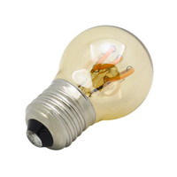 Ampoule LED moderne 3W sans scintillement avec CRI>95 et 3 ans de garantie E27/E14/E12/E17/B22 Dimmable LED Lights pour une utilisation en intérieur-Vente en gros