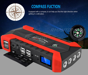 Arrancador de Coches de Alta Potencia de 89800 mAh, 12 V, 4 Puertos USB, Dispositivo de Arranque Portátil, Banco de Energía, Cargador de Coche para Potenciar la Batería del Coche - Product Image 4