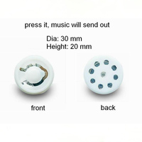 Mini haut-parleur jouet boîte à son avec musique préenregistrée et fonction de réconfort sonore pour bébé poupées alarmes buzzers sirènes