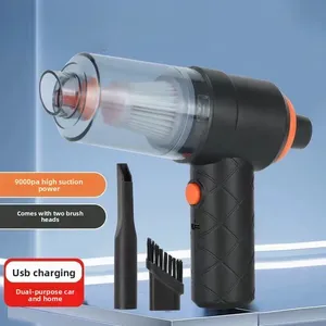 Elektrische luchtblazer en autostofzuiger, krachtige 2-in-1 draadloze draagbare handstofzuiger voor auto's - Product Image 3
