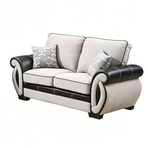 Top Selling Elegant Modern Faux Leather 5 Seat <b>Sofa</b> Set With Sturdy Wood Frame And Eco Friendly Durable Feature For Living Room - Product Image 1