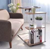 Table d'ordinateur portable élévatrice simple et moderne pour lit, bureau de chevet mobile pliant, table d'appoint, bureau d'ordinateur multifonctionnel pour chevet