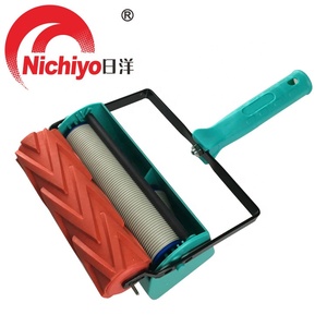 ลูกกลิ้งตกแต่งผนังลายร่องแบบออร์แกนิค - ลูกกลิ้งลายพื้นผิวขนาด 7 นิ้ว - Product Image 1
