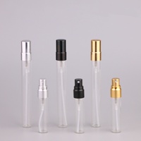 Vente en gros de flacons vaporisateurs miniatures en verre pour échantillons de parfum, 2 ml, 3 ml, 5 ml, 10 ml, flacons de voyage vides