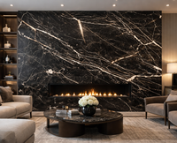 Dalle de marbre gris en pierre naturelle YUANDA pour plan de travail de cuisine, carrelage de sol, panneau mural, escalier, dessus de meuble-lavabo, salle à manger