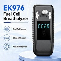 Alcootest numérique portable haute précision avec capteur à pile à combustible, détecteur d'alcoolémie pour la maison, la voiture et les voyages