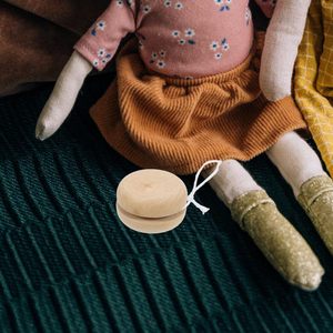 Juguetes de Yoyo de Madera para Niños con Logotipo Personalizado Grabado y Serigrafiado, Regalos Promocionales para Niños con MOQ Bajo - Product Image 2