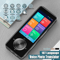 Traducteur vocal hors ligne 138 langues M9 avec écran tactile, appareil de traduction portable pour l'apprentissage et les réunions d'affaires