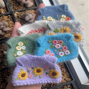 DC091 Custom <span class=keywords><strong>mini</strong></span> bambola maglieria vestiti <span class=keywords><strong>bambole</strong></span> maglia a mano maglione set 18 pollici bambola uncinetto maglione - Product Image 6