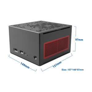 Mini ordenador de escritorio para videojuegos de 10. ª generación, con núcleo i9 10900T i7 10700T, Mini PC UHD 630 M.2 NVME SSD Win10 Pro - Product Image 6