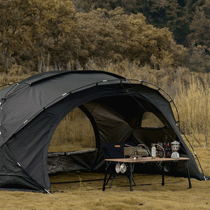 Nueva Carpa de Camping Familiar para Viajes al Aire Libre, Estilo Glamping, Forma Cuadrada, con Tela Oxford, Nueva Carpa de Glamping para Exteriores - Product Image 4