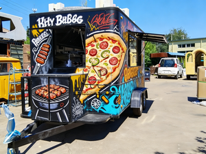 Camión de Comida de Dos Pisos ACB de Fibra de Vidrio con Cocina Completa, Nuevo Remolque para Snacks y Papas Fritas para Uso Comercial - Product Image 4