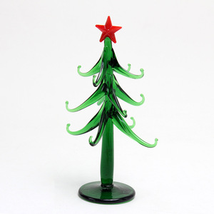 Ornamenti in vetro albero di natale di Babbo Natale Cover ornamenti creativi cartoni animati decorazioni Desktop regali festivi fatti a mano - Product Image 6