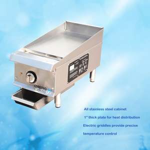 Grill électrique de comptoir en acier inoxydable pour cuisine commerciale - Product Image 3