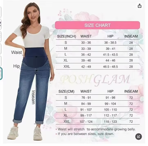 Femmes enceintes trompette ventre mince taille haute mince décontracté pantalon large - Product Image 6