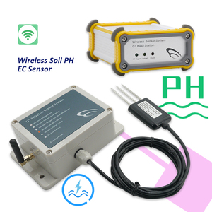 เครื่องวัดค่า pH ความชื้นในดินแบบดิจิตอลเซ็นเซอร์วัดค่า pH ในดินแบบไร้สายเครื่องตรวจจับค่า pH ของดิน EC สำหรับการตรวจสอบด้านสิ่งแวดล้อม - Product Image 2