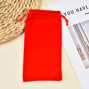 Wholesales Velvet Drawstring Storage Dust <b>Bags</b> 8x17cm 8x22cm Elegant Gift Make up <b>Bags</b> Reusable Lifestyle Packing <b>Bag</b> for Comb - Product Image 3