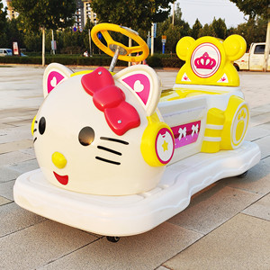 Precio barato <span class=keywords><strong>de</strong></span> fábrica Coches <span class=keywords><strong>de</strong></span> parachoques con pilas Niños Paseo en coche Kitty <span class=keywords><strong>Parque</strong></span> <span class=keywords><strong>de</strong></span> <span class=keywords><strong>atracciones</strong></span> Batería Coche <span class=keywords><strong>de</strong></span> parachoques para la venta - Product Image 5