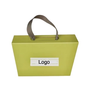 Dark Navy magnetic folding box custom logo gift box