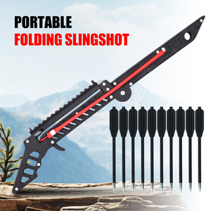 Slingshot de chasse pliable en alliage de résine de haute qualité, conception répétitive pour le tir et les loisirs en plein air, utilisation pour adultes - Product Image 2