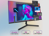 Monitor de ordenador de 34 pulgadas original de fábrica 27 OEM ODM 240Hz 1080P/1440P IPS Monitor DE JUEGOS DE PC con efecto de retroiluminación RGB