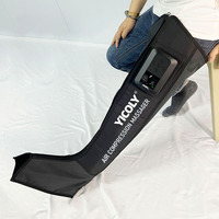 Masseur de jambes à compression d'air certifié CE Zoshine pour la circulation et le lymphoedème, dispositif de compression séquentielle de qualité médicale