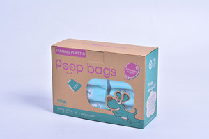Bolsas de Caca para Perros con Logotipo Personalizado, Impresas, de Almidón de Maíz, Ecológicas, Biodegradables, Compostables, para Desechos de Mascotas - Product Image 5