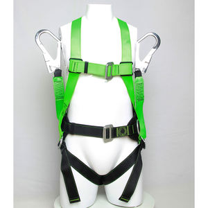 Harnais de sécurité multicolores en polyester résistant à l'usure pour l'escalade en extérieur, les travaux en hauteur et l'entretien électrique, avec anneau en D en acier, 150 kg - Product Image 1