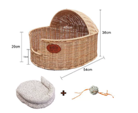Maison de chat Villa, détachable et lavable, Cage de chat domestique, lit pour chien, lit pour chat, fournitures pour animaux de compagnie