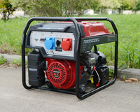 Générateurs à essence Honda EM8500 à démarrage électrique 8,5 kVA AVR, monophasés et triphasés, à puissance équivalente, pour usage industriel