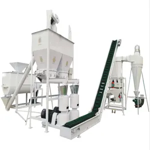 Chicken Feeder And Waterer Small Poultry Feed Line Automatic Chicken Feed Line