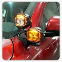 Support de fixation rapide pour éclairage de capot pour GWM Poer Off Road, Passenger, Commercial et Cannon – Montage non destructif