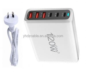 อะแดปเตอร์ชาร์จไฟ USB-C 120w แบบเสียบผนัง 6 พอร์ต รองรับ PD และ QC3.0 ชาร์จเร็ว สำหรับ iPhone 11 12 13 - Product Image 2