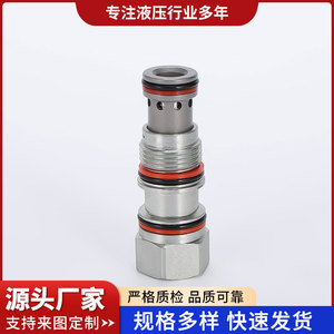 Vanne de retenue hydraulique à cartouche filetée de type SUN, vanne de maintien de pression industrielle - Product Image 2