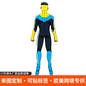 Traje Zentai Personalizado con Impresión Digital 3D, Disfraz Unisex para Cosplay, Juego de Roles y Actuaciones Escénicas - Product Image 3