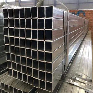 Tubo Rectangular de Acero al Carbono PTR <span class=keywords><strong>ASTM</strong></span> <span class=keywords><strong>A53</strong></span> A36 ST37 SS400 Q235, Perfil de Tubo Cuadrado de Acero Hueco Galvanizado Negro - Product Image 2