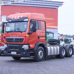 รถบรรทุกหัวลากดีเซล HOWO TX 6x4 ล้อใหม่ รับรองมาตรฐานอย่างเป็นทางการ ราคาสุดคุ้ม 351-450 แรงม้า ยูโร 3 สำหรับการขนส่ง - Product Image 3