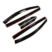 Venta caliente acrílico coche ventana deflectores ventana visera lluvia viseras lluvia protector para Toyota Sienna 2022 accesorios exteriores