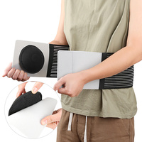 Ceinture de soutien abdominale ajustable pour hernie avec coussinets de compression amovibles, respirante et élastique, pour hommes et femmes, usage quotidien