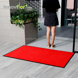 3D poliéster estera de puerta Anti fatiga personalizado alfombra Anti-deslizamiento personalizado Puerta de baño puerta Mat para <span class=keywords><strong>mediodía</strong></span> romper mejor <span class=keywords><strong>al</strong></span> aire libre Bienvenido - Product Image 1
