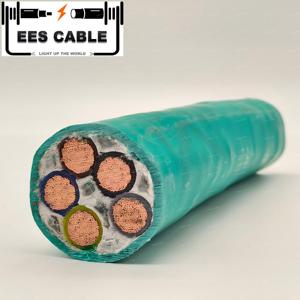 <span class=keywords><strong>Cable</strong></span> de alimentación XLPE de cobre Flexible de clase 5 N2XY 3 + 2 núcleos con <span class=keywords><strong>tierra</strong></span> 3x70 + 2x35mm2, funda exterior de PVC, <span class=keywords><strong>cable</strong></span> de construcción, <span class=keywords><strong>cable</strong></span> de construcción, Eescapable, de cobre Flexible, a prueba de polvo - Product Image 1
