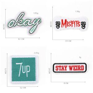 Patch brodé personnalisé à appliquer au fer pour vêtements et sacs à dos - Product Image 2