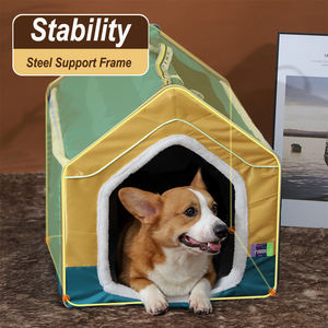 Meilleur Prix Hoopet Portable Stabilité Chien Chat Lit de Transport À L'extérieur Maison Tipi - Product Image 4